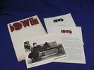 DAVID BOWIE FAN CLUB LETTER & PHOTO JAN 1976 ANNOUNCING STATION TO STATION TOUR