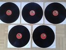 B165 FURTWANGLER BEETHOVEN No. 7 SYMPHONY 5 x RECORDS HMV DB 21106 - 21110 RARE