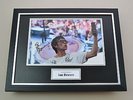 Ian Brown Signed Photo Framed 16x12 Stone Roses Memorabilia Autograph Display