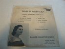 JAZZ- DARIUS MILHAUD - BANNER COLLECTOR'S ISSUE- CHANTS POPULAIRES, HEBRAIQUES