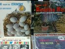 Early country 23 LP lot- many still in shrink- CARLISLE BROS, HAWKSHAW HAWKINS