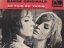 45T EP autographe ROGER VADIM / ANNETTE STROYBERG VADIM et mourir de plaisir OST