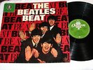 the BEATLES BEAT   Hard To Find Original 1964 MONO ODEON GERMANY 83 692 EX,white