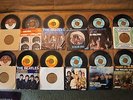 THE BEATLES-GEORGE MARTIN AND HIS ORCH-THE DOORS-STONES = 12, 45 RECORDS + COVER