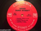 CHICAGO TRANSIT AUTHORITY 1st ALBUM RARE ORIGINAL '69 COLUMBIA LP 360 STEREO