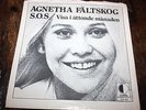 AGNETHA FÄLTSKOG 45 rpm S.O.S/Visa i åttonde månaden 1975 ABBA Cupol + PS