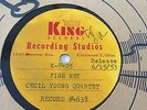 VERY RARE ACETATE 45/ CECIL YOUNG QUARTET 