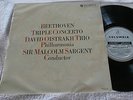 SBO 2753 BEETHOVEN TRIPLE CONCERTO / DAVID OISTRAKH TRIO / SARGENT   EX