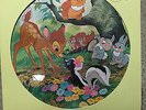 Vintage DISNEY PICTURE DISC 1980 BAMBI Original Soundtrack Disneyland 3108