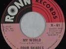 Crossover Soul 45 - Four Shades - My World - Ronn - VG+ mp3
