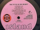 FAIRPORT CONVENTION What We Did On Our Holidays UK 1st press vinyl LP Pink Islan
