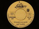 EDDIE COCHRAN Summertime Blues LIBERTY DJ  LISTEN