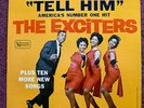 THE EXCITERS, TELL HIM,  ORIG. 1963 MINTY LP, RARE STEREO 