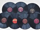GLENN MILLER 78rpm RECORDS x 6 PLUS HARRY JAMES DOUBLE-SIDED TUXEDO JUNCTION