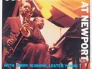 COUNT BASIE: At Newport VERVE Clef DG Trumpeter NM- Jazz LP w/ Lester Young