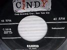 FRANTIC JOHNNY ROGERS aka Duane Eddy & Rockabillies RAMROD 1958 Instrum.45 e5366