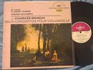 LALO / SAINT-SAENS - Cello Concertos NAVARRA MUNCH Erato Stereo ED1 EX