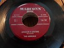 003...RARE..THE ANNUALS DOO WOP 45...ONCE IN A LIFETIME...MARCONN LABEL...VG-