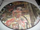 IRON MAIDEN -SOMEWHERE IN TIME- AWESOME RARE LTD PICTURE LP PRO EMI HOLLAND COOL