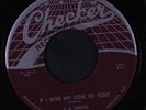 J.B. LENORE: If I Give My Love To You / Let Me Die With The One I Love 45 Blues