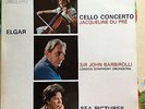 ASD 655  JACQUELINE DU PRE plays ELGAR  Cello Concerto  w. BARBIROLLI  EMI  LP