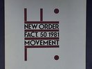 New Order Movement LP Fact 50 1981 1st Issue USA EX/EX