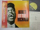 LITTLE RICHARD Here's LP Vinyl JAPAN TEICHIKU SPECIALTY UPS-680-S W/ OBI ^