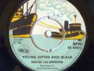 DENZIL & JENNIFER - YOUNG GIFTED & BLACK - RARE UK ALTERNATE PAMA VERSION - 1970