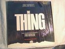 LP- JOHN CARPENTER THE THING-HORROR SOUND TRACK-ENNIO MORRICONE-PROMO-SHRINK-NM