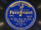 78 RPM -- Fae Barnes, Paramount 12099, E+  Jazz - Blues