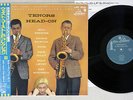 BILL PERKINS,RICHIE KAMUCA TENORS HEAD-ON LIBERTY TOJJ 5809 Japan OBI MONO LP
