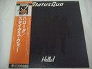 STATUS QUO-Hello JAPAN Press w/OBI AC/DC Motorhead Thin Lizzy UFO Taste