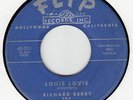 RICHARD BERRY- LOUIE LOVIE /YOU ARE MY SUNSHINE- FLIP 45 LOVIE SPELL EX  HEAR IT