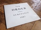 NEW ORDER SUBSTANCE UK 1987 FACTORY LP FACT200 JOY DIVISION