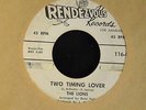HEAR IT SOUL DOO WOP The Lions Rendezvous DJ 116 Two Timing Lover