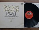 RAVEL PIANO CONCERTOS SAMSON FRANCOIS / ANDRE CLUYTENS LP LVDSM CVB 836