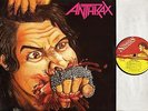 ANTHRAX fistful of metal MFN 14 A1/B1 PORKY uk music for nations 1984 LP EX/EX