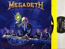 MEGADETH rust in peace EST2132 A1/B1 1st uk press + lyric inner 1990 LP EX+/EX-