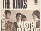 KINKS Mr Mister Pleasant RARE Denmark 45 UNIQUE danish p/s garage freakbeat HEAR