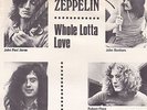 LED ZEPPELIN whole lotta SWEDEN-only 45 and PS 1969 SUPERRARE PS