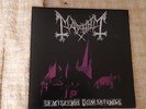 MAYHEM DE MYSTERIIS DOM SATHANAS VINYL RECORD ALBUM FIRST PRESS