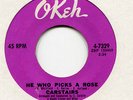 CARSTAIRS   -    He Who Picks A Rose    -   Okeh   -  70 ' s  Re Issue