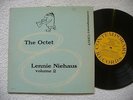 LENNIE NIEHAUS THE OCTET VOLUME 2 VERY RARE 1954 ORIG. USA MONO FLAT 10