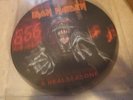 IRON MAIDEN  PICTURE DISC  A REAL DEAD ONE BRAZIL PDK METALLICA KISS