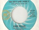 ANDRE WILLIAMS You Got It And I Want It RIC TIC DETROIT  NORTHERN SOUL 45