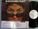 ARETHA FRANKLIN//YEAH with her quartet-1965 mono cl 2351 WHITE PROMO LP-XLENT