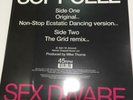 Soft Cell RSD 2016 Sex Dwarf Pink Vinyl.