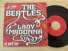 RARE FRENCH SP THE BEATLES ODEON LADY MADONNA 2nd SLEEVE
