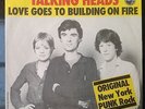 Talking Heads Love Goes To Building On Fire Rare Orig Classic German 7