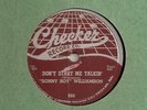 SONNY BOY WILLIAMSON DON'T START ME TALKIN' CHECKER 78 HARMONICA BLUES